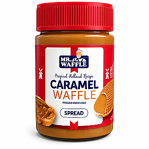 MR.WAFFLE SPREAD SÜRÜLEBİLİR BİSKÜVİ EZMESİ 360 GR 1*12 - MR.WAFFLE