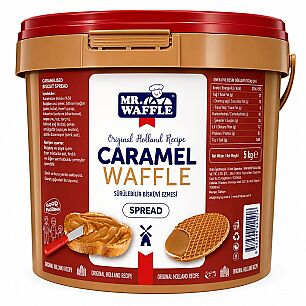 MR.WAFFLE SÜRÜLEBİLİR BİSKÜVİ EZMESİ 5 KG - MR.WAFFLE