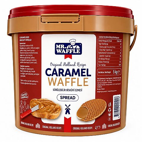MR.WAFFLE SÜRÜLEBİLİR BİSKÜVİ EZMESİ 5 KG - 1