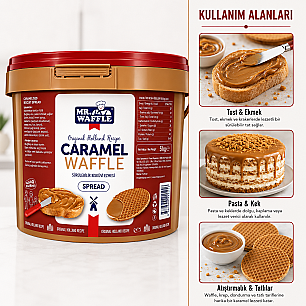 MR.WAFFLE SÜRÜLEBİLİR BİSKÜVİ EZMESİ 5 KG - 2