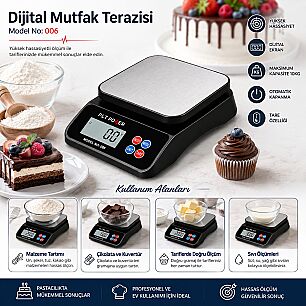 MUTFAK TERAZİSİ NO:006 5 KG - 3