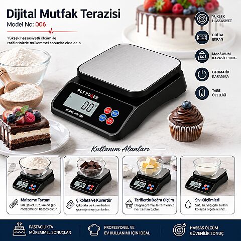 MUTFAK TERAZİSİ NO:006 5 KG - 3