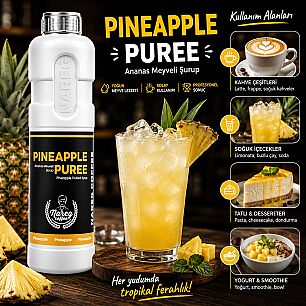 NAREG PÜRE MEYVE ŞURUBU ANANAS 750 ML - 2