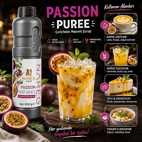 NAREG PÜRE MEYVE ŞURUBU ÇARKIFELEK 750 ML - 2