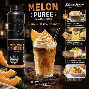 NAREG PÜRE MEYVE ŞURUBU KAVUN 750 ML - 2