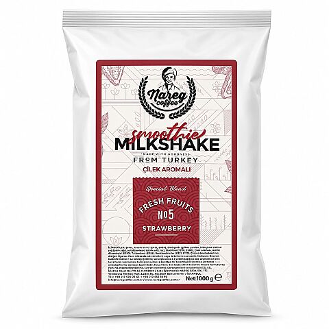 NAREG SMOOTHİE ÇİLEK İÇECEK TOZU 1 KG - 1