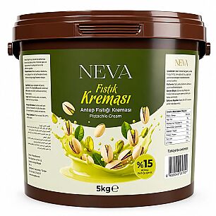 NEVA ANTEP FISTIKLI KREMA %15 5 KG - NEVA
