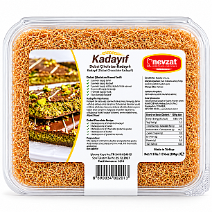 NEVZAT DUBAİ ÇİKOLATA KADAYIFI 500 GR - NEVZAT
