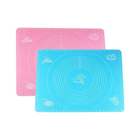 ÖLÇÜLÜ SİLPAT 30*40 MAVİ - PEMBE - 1