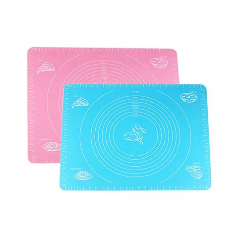 ÖLÇÜLÜ SİLPAT 40*50 MAVİ- PEMBE - 1