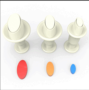 OVAL MİNİ ENJEKTÖR 3 LÜ SET RP10432 - 