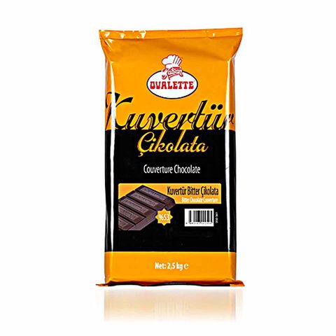 OVALETTE BİTTER KUVERTÜR %53 2,5 KG