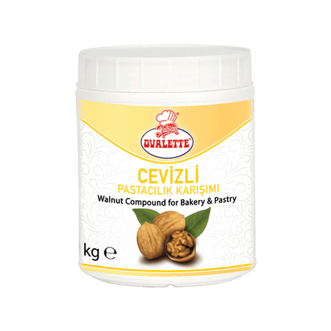 OVALETTE CEVİZLİ SOS 1 KG MEYVE ÖZÜ 