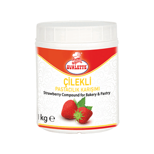 OVALETTE ÇİLEKLİ SOS 1 KG MEYVE ÖZÜ - OVALETTE