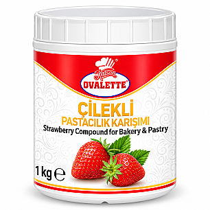 OVALETTE ÇİLEKLİ SOS 1 KG MEYVE ÖZÜ - OVALETTE