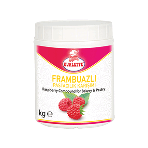 OVALETTE FRAMBUAZLI SOS 1 KG MEYVE ÖZÜ - OVALETTE