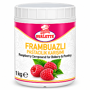 OVALETTE FRAMBUAZLI SOS 1 KG MEYVE ÖZÜ - OVALETTE