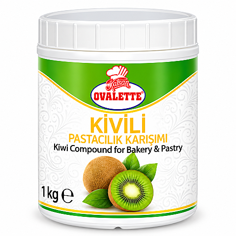 OVALETTE KİVİLİ SOS 1 KG MEYVE ÖZÜ - 1