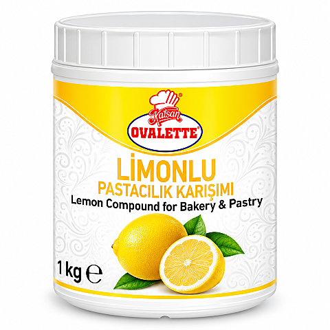OVALETTE LİMON MEYVELİ SOS 1 KG MEYVE ÖZÜ - 1