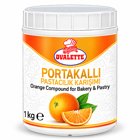 OVALETTE PORTAKALLI SOS 1 KG MEYVE ÖZÜ - 1
