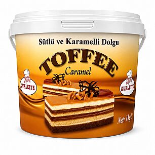 OVALETTE TOFFE SÜTLÜ KARAMELLİ PASTA KREMASI DOLGU 7 KG - OVALETTE