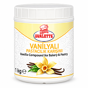 OVALETTE VANİLYA AROMALI SOS 1 KG MEYVE ÖZÜ - OVALETTE