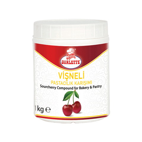 OVALETTE VİŞNE MEYVELİ SOS 1 KG MEYVE ÖZÜ