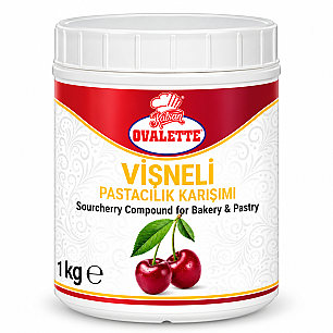 OVALETTE VİŞNE MEYVELİ SOS 1 KG MEYVE ÖZÜ - OVALETTE