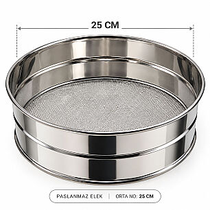 PASLANMAZ ELEK ORTA NO: 25 CM - BOĞAZİÇİ