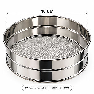 PASLANMAZ ELEK ORTA NO: 40 CM - BOĞAZİÇİ