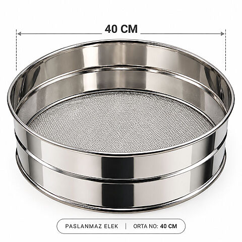 PASLANMAZ ELEK ORTA NO: 40 CM - 1
