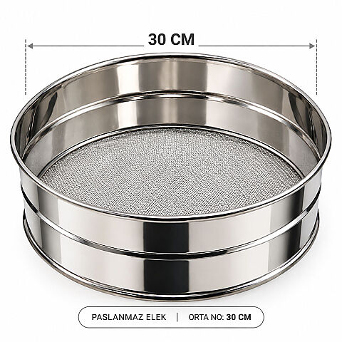 PASLANMAZ ELEK ORTA NO:30 CM - 1