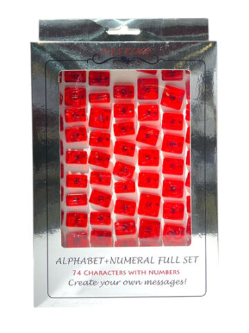 PASTİME EL YAZISI ALFABE RAKAM FUL SET RP10901 - 1