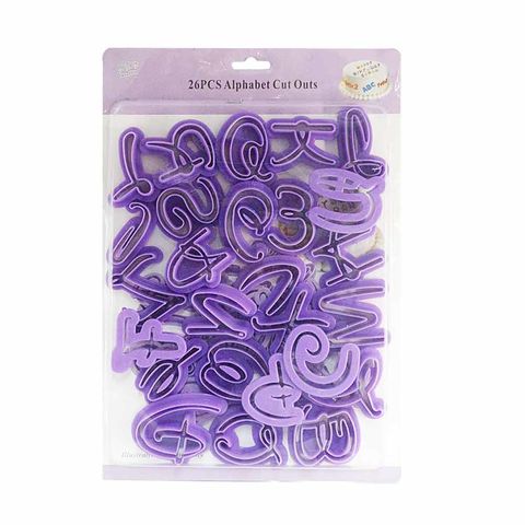 PASTRY DİSNEY KARAKTERLİ HARF SET*300 DT661