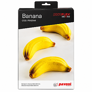 PAVO FLEX BANANA 120x58x35h (MUZ SİLİKON KALIPI ) PX43144 - CESİL