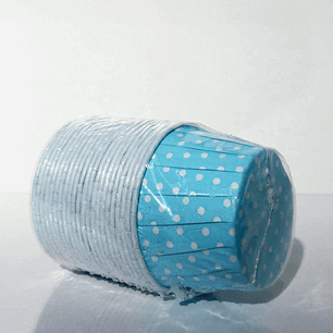 PET KAPSÜL (50*39) 25'Lİ MAVİ - BENS