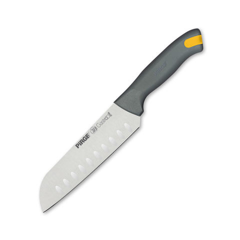 PİRGE GASTRO SANTOKU BIÇAK 18 CM OLUKLU 37168 - 1
