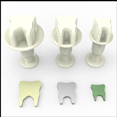 PLASTİK DİŞ BASMALI KUPAT SET