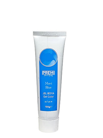 PREMI JEL TÜP BOYA MAVİ 100 GR - 1