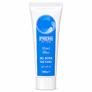 PREMI JEL TÜP BOYA MAVİ 100 GR - PREMI