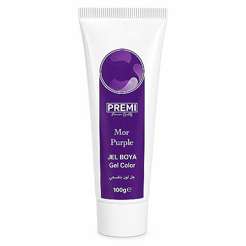 PREMI JEL TÜP BOYA MOR 100 GR - 1