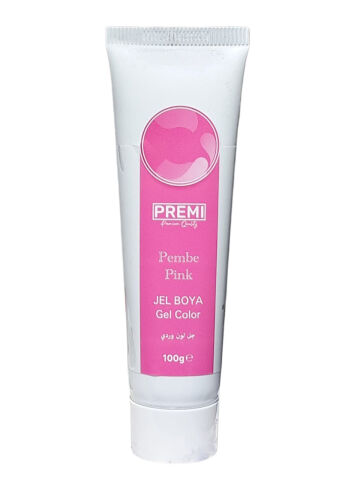 PREMI JEL TÜP BOYA PEMBE 100 GR - 1