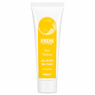 PREMI JEL TÜP BOYA SARI 100 GR - PREMI