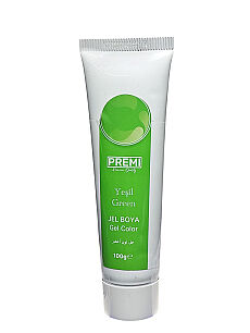PREMI JEL TÜP BOYA YEŞİL 100 GR - PREMI