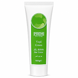 PREMI JEL TÜP BOYA YEŞİL 100 GR - PREMI