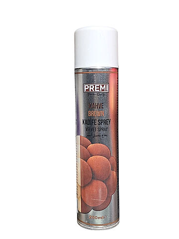 PREMI KADİFE SPREY KAHVE 250 ML - 1