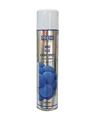 PREMI KADİFE SPREY MAVİ 250 ML - 1