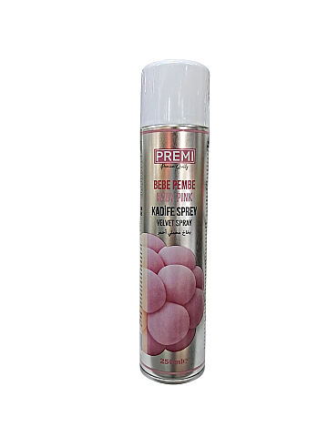 PREMI KADİFE SPREY PEMBE 250 ML - 1