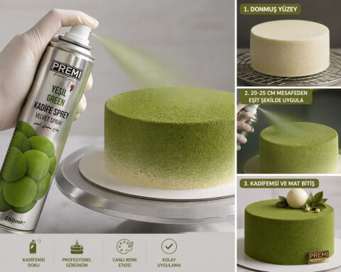 PREMI KADİFE SPREY YEŞİL 250 ML - 2