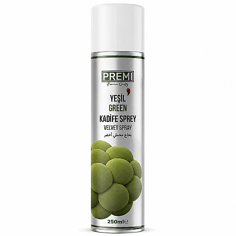PREMI KADİFE SPREY YEŞİL 250 ML - 1
